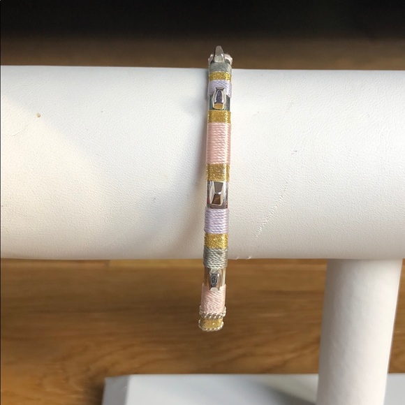 Stella & Dot colorblock cuff- blush - Picture 2 of 5